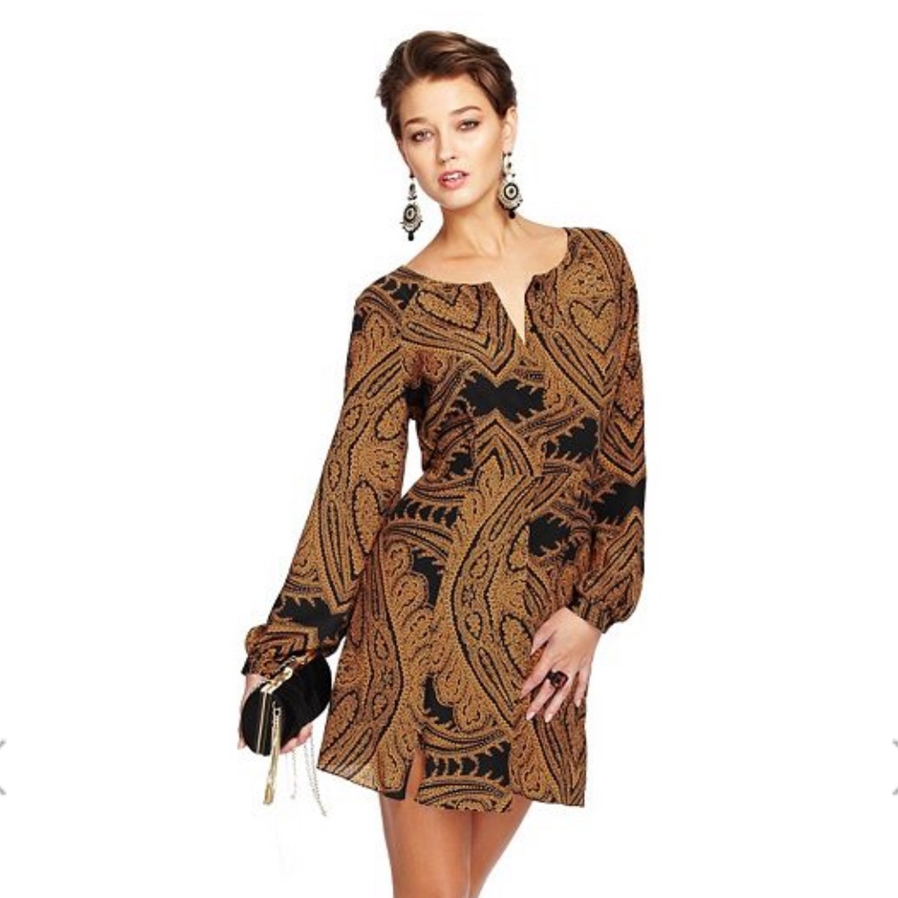 Guess By Marciano 100% Silk Dress Size Small